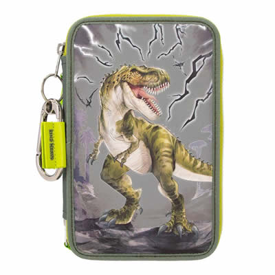 estuche dinosaurios